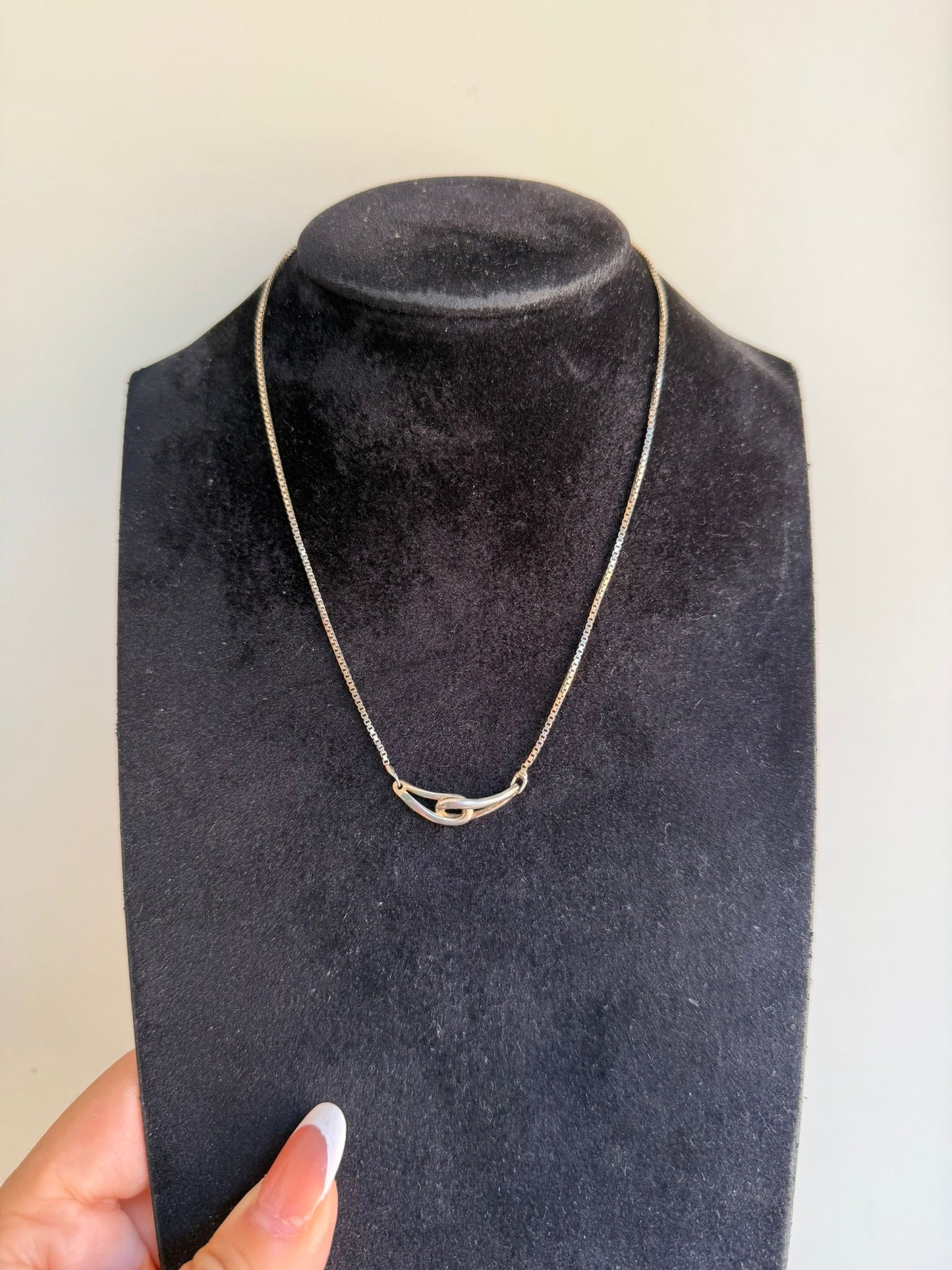 Collana in Argento 925 con Intrecci – Design Artigianale Made in Italy