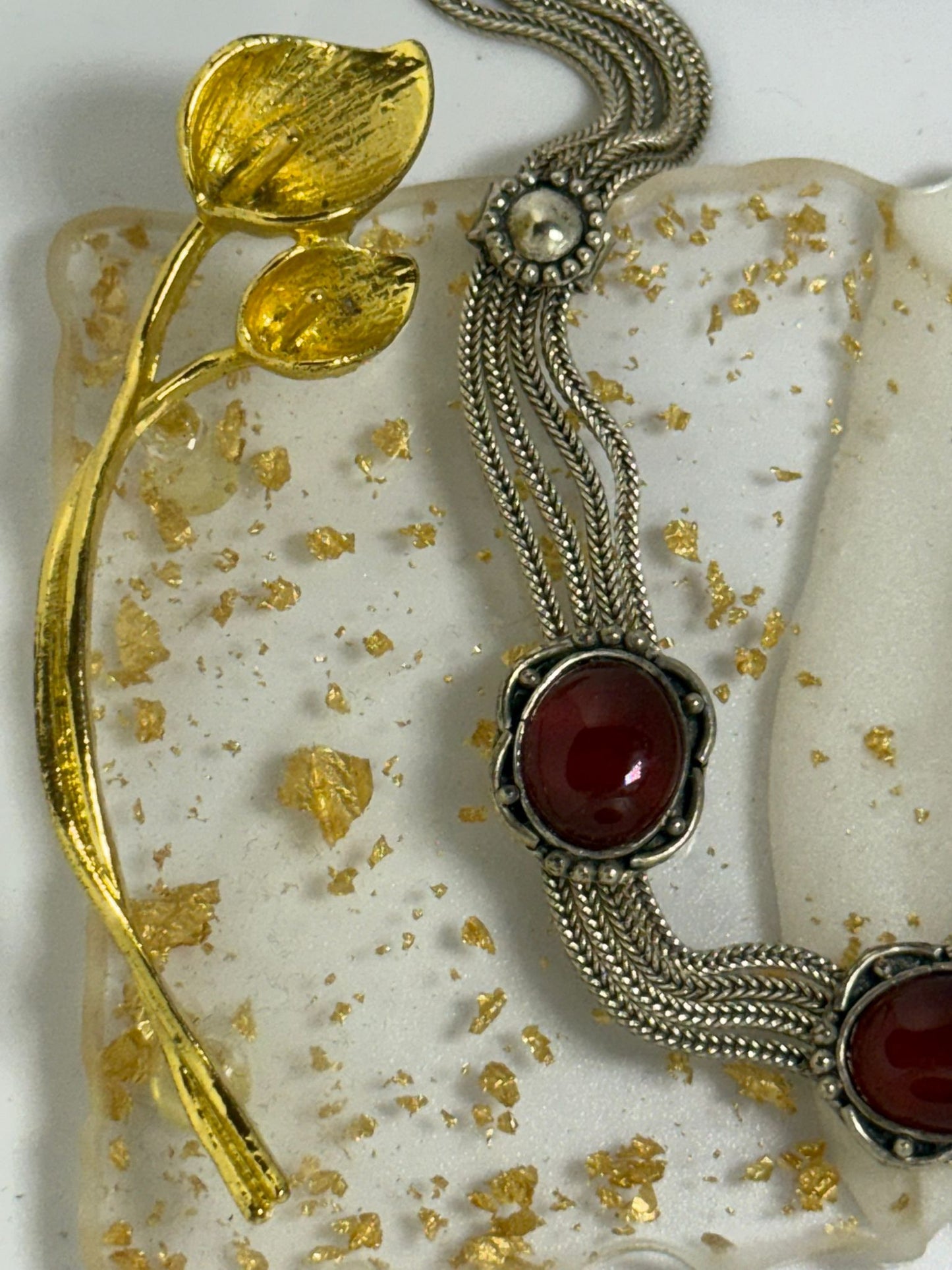 Collana in argento 925 corniola