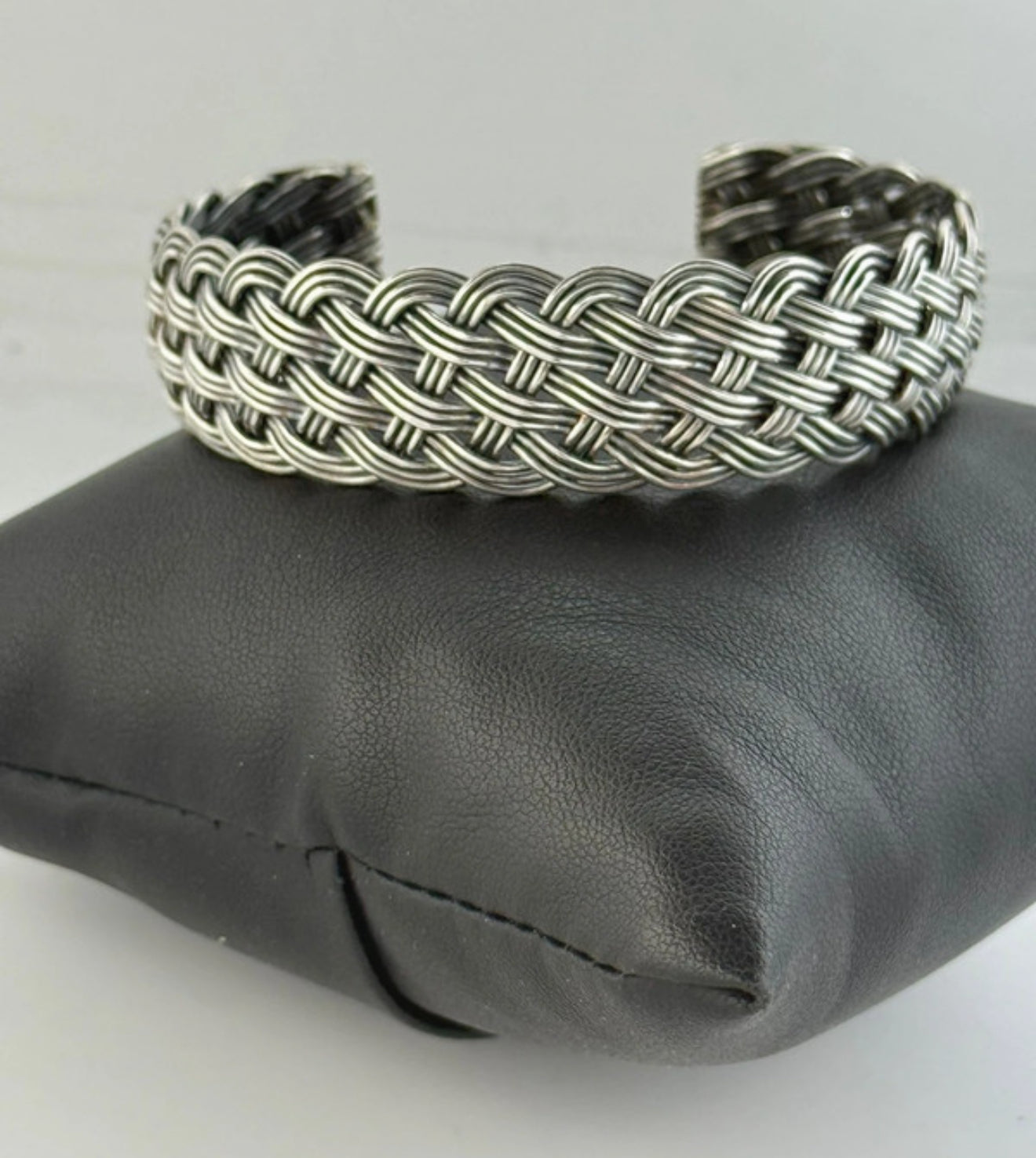 Bracciale in argento 925 intrecciato