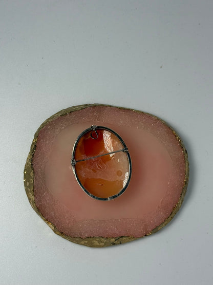 Collana in argento 925 cammeo