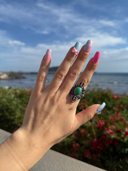 Anello in argento 925 turchese