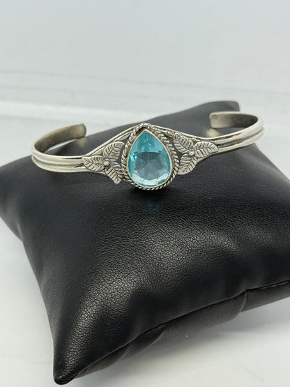 Bracciale in argento 925 acquamarina