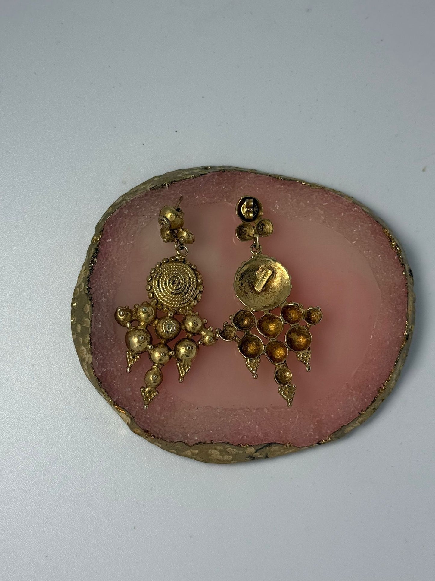 Orecchini in argento 925 dorato