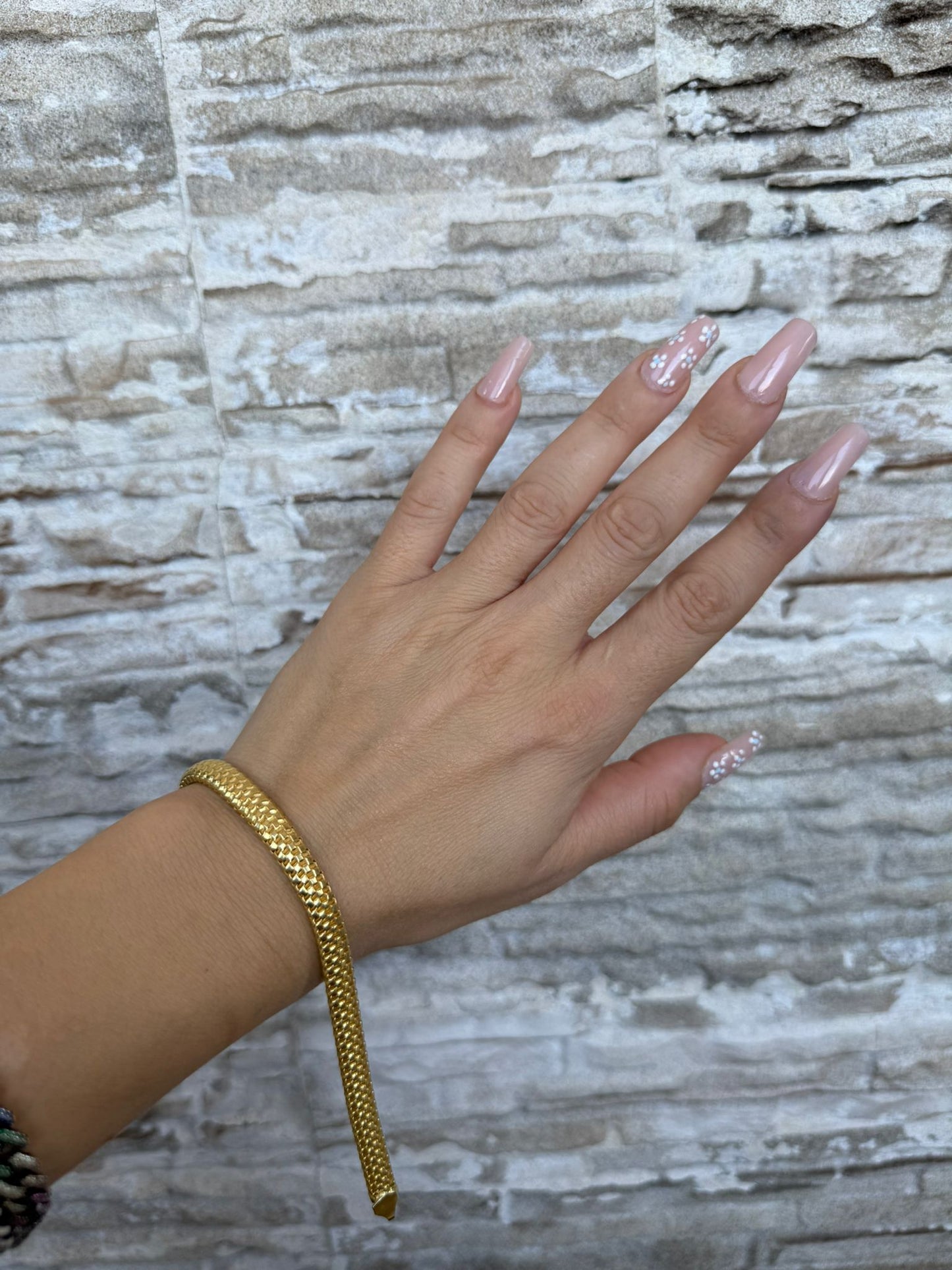 Bracciale in argento 925 dorato