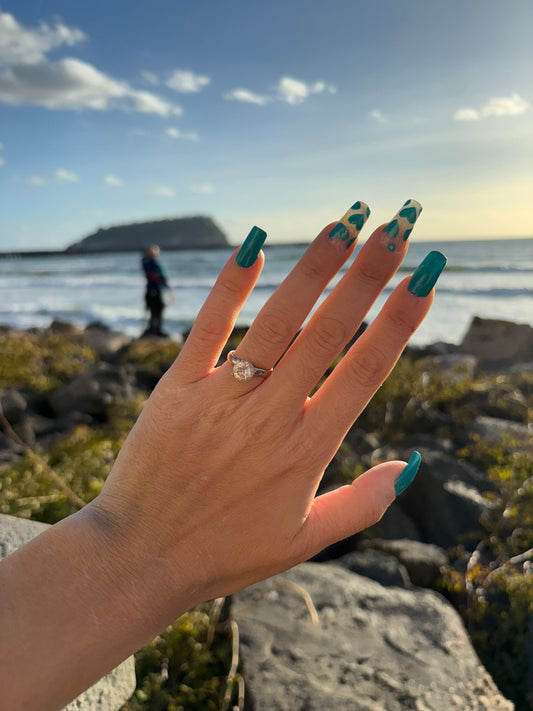 Anello in argento 925 solitario