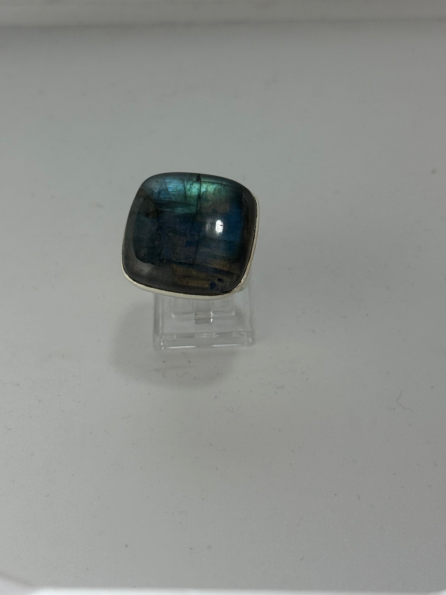 Anello labradorite in argento 925