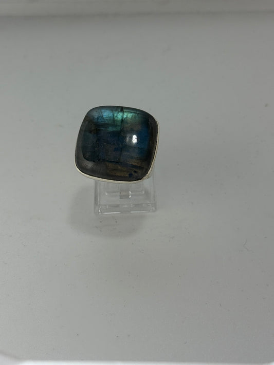 Anello labradorite in argento 925