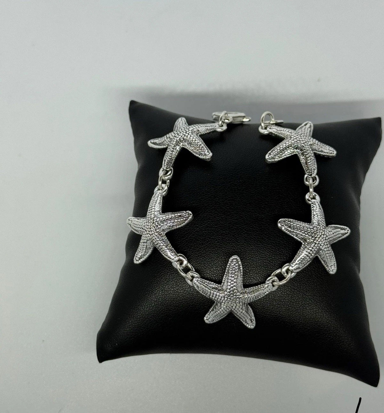Bracciale Argento 925 Stelle Marine Semirigido NUOVO - Tema Mare