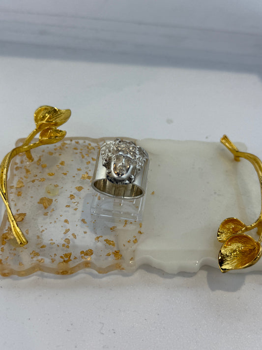 Anello medusa in argento 925