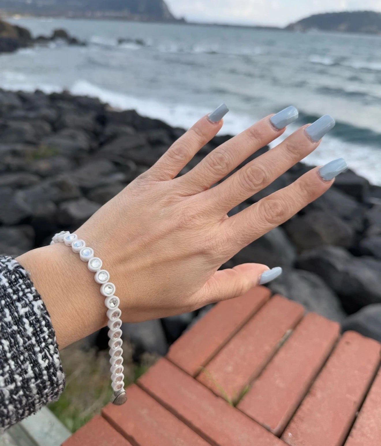 Bracciale tennis in argento 925