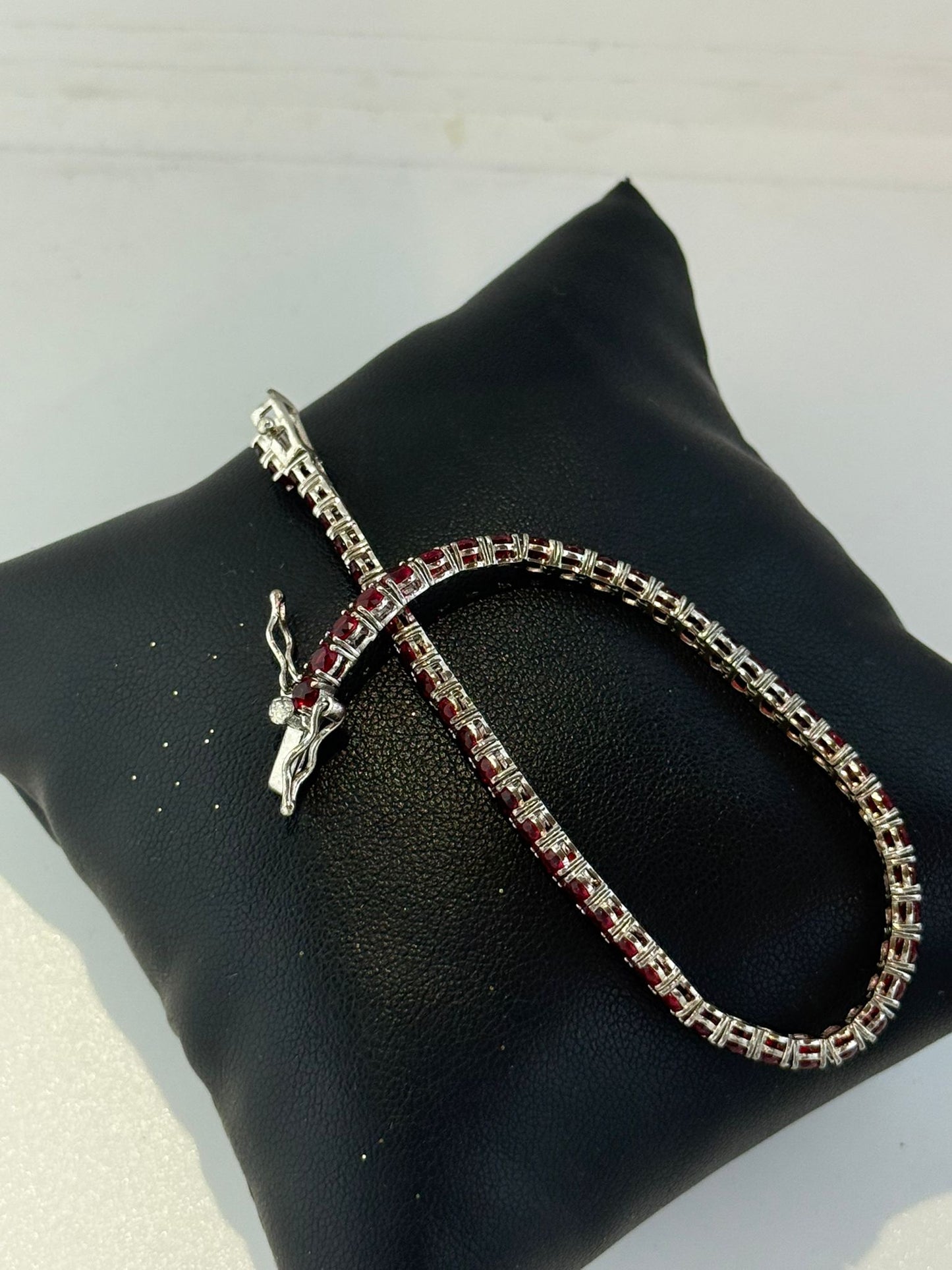 Bracciale tennis in argento 925