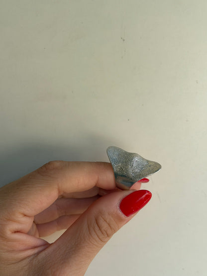 Anello Diamantato in Argento 925 – Brillantezza Artigianale Italiana