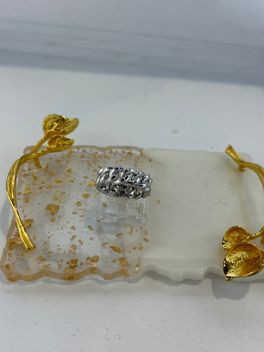 Anello Groumette in argento 925