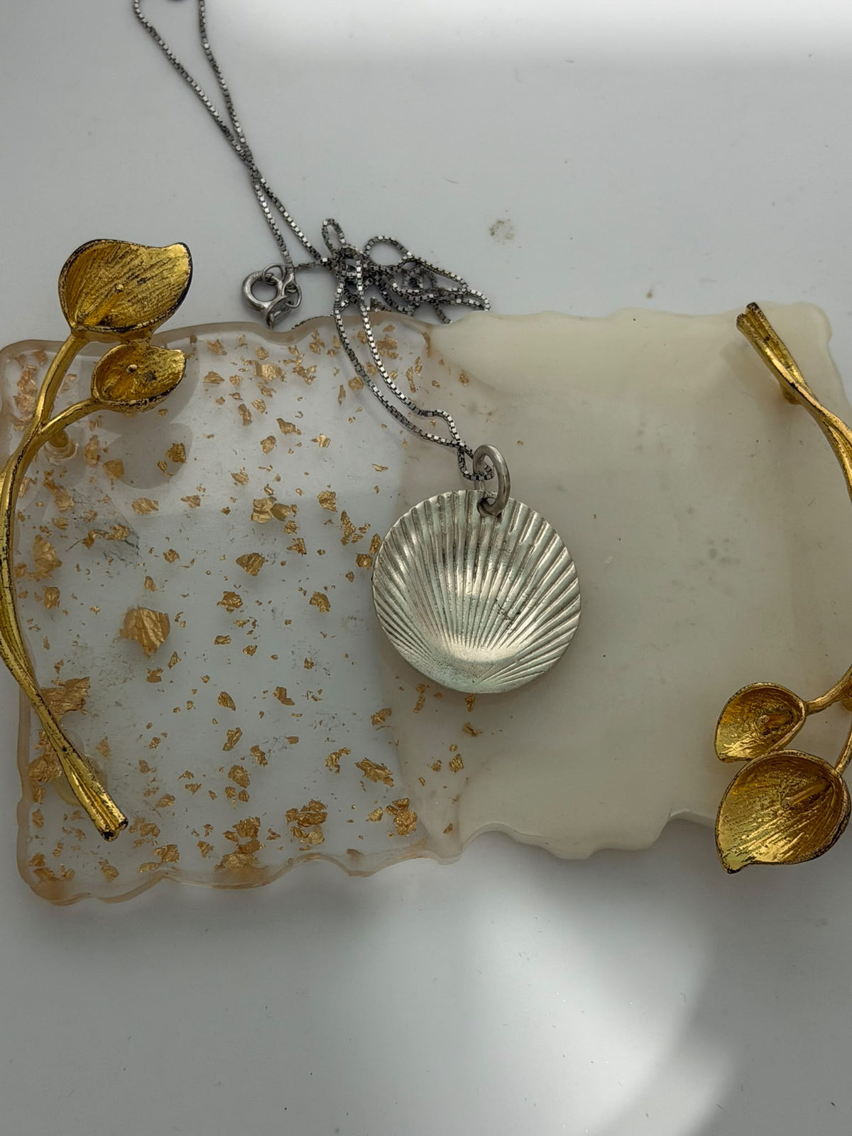 Collana con ciondolo Medusa in argento 925 – Gioiello artigianale anni '40