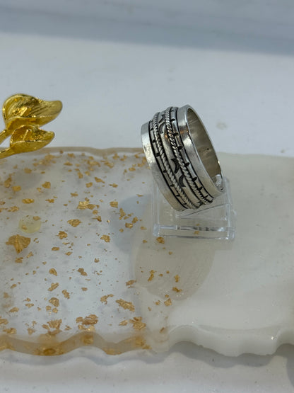 Anello fascia giro in argento 925