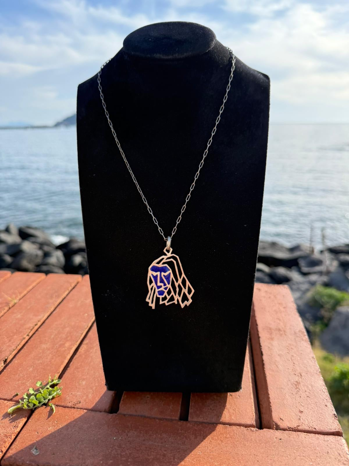 Collana in argento 925 cristo