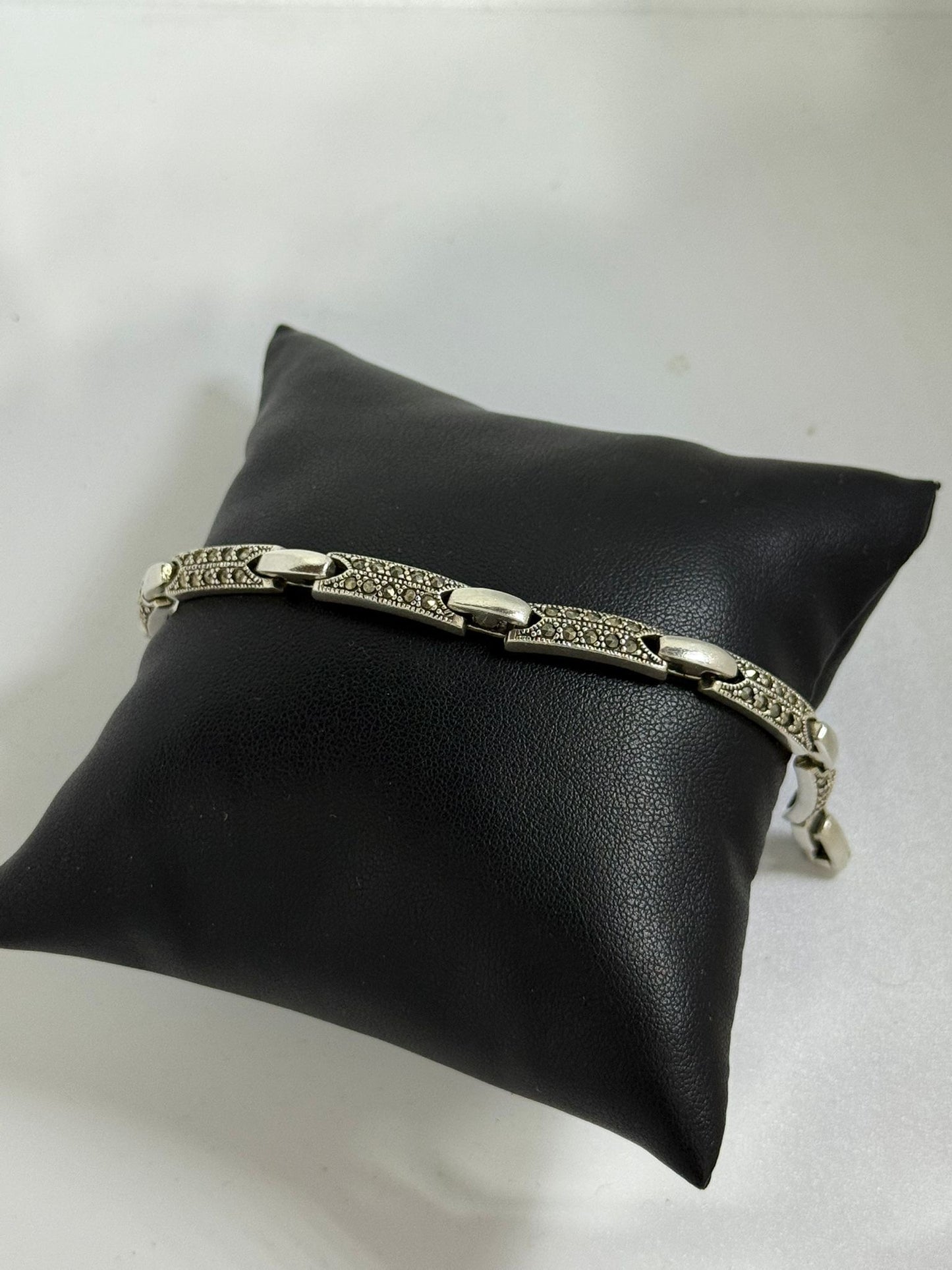 Bracciale in argento 925 marcasiti
