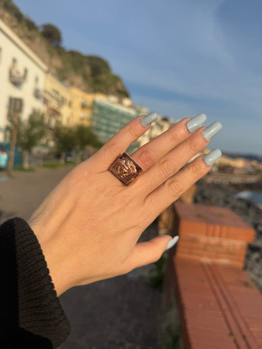 Anello medusa in argento 925