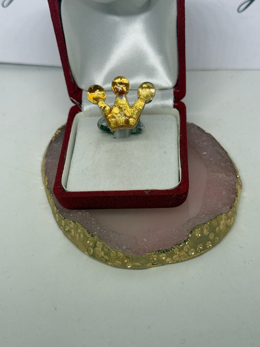 Anello corona in argento 925