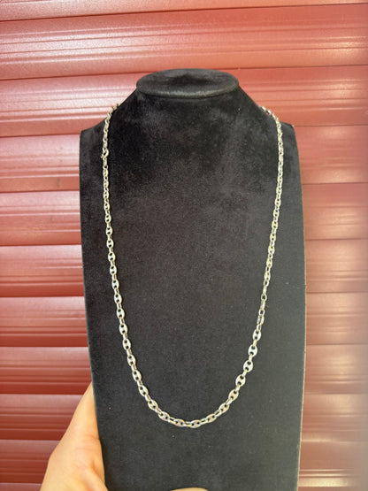 Collana in argento 925 maglia marinaia