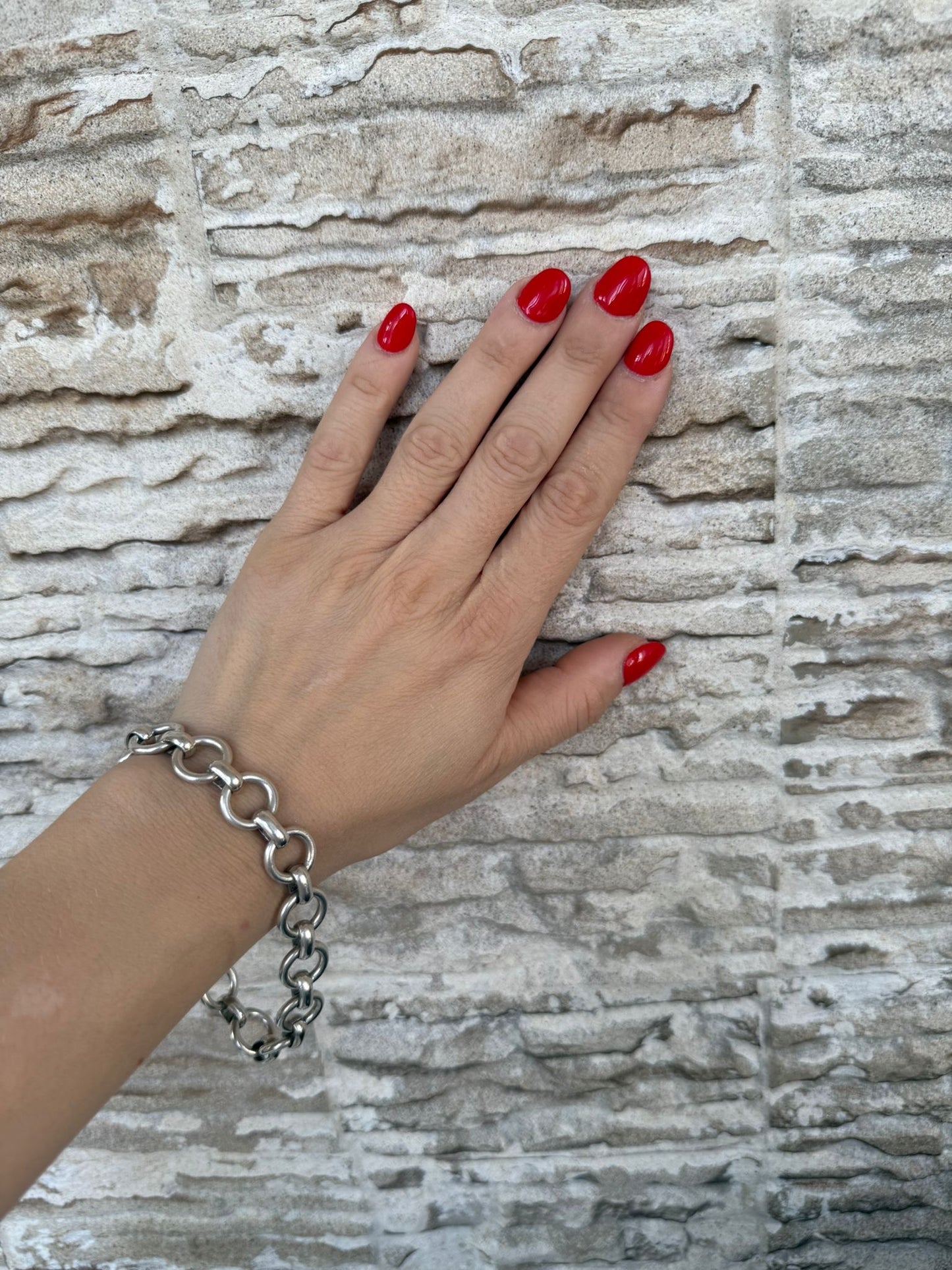 Bracciale cerchi in argento 925