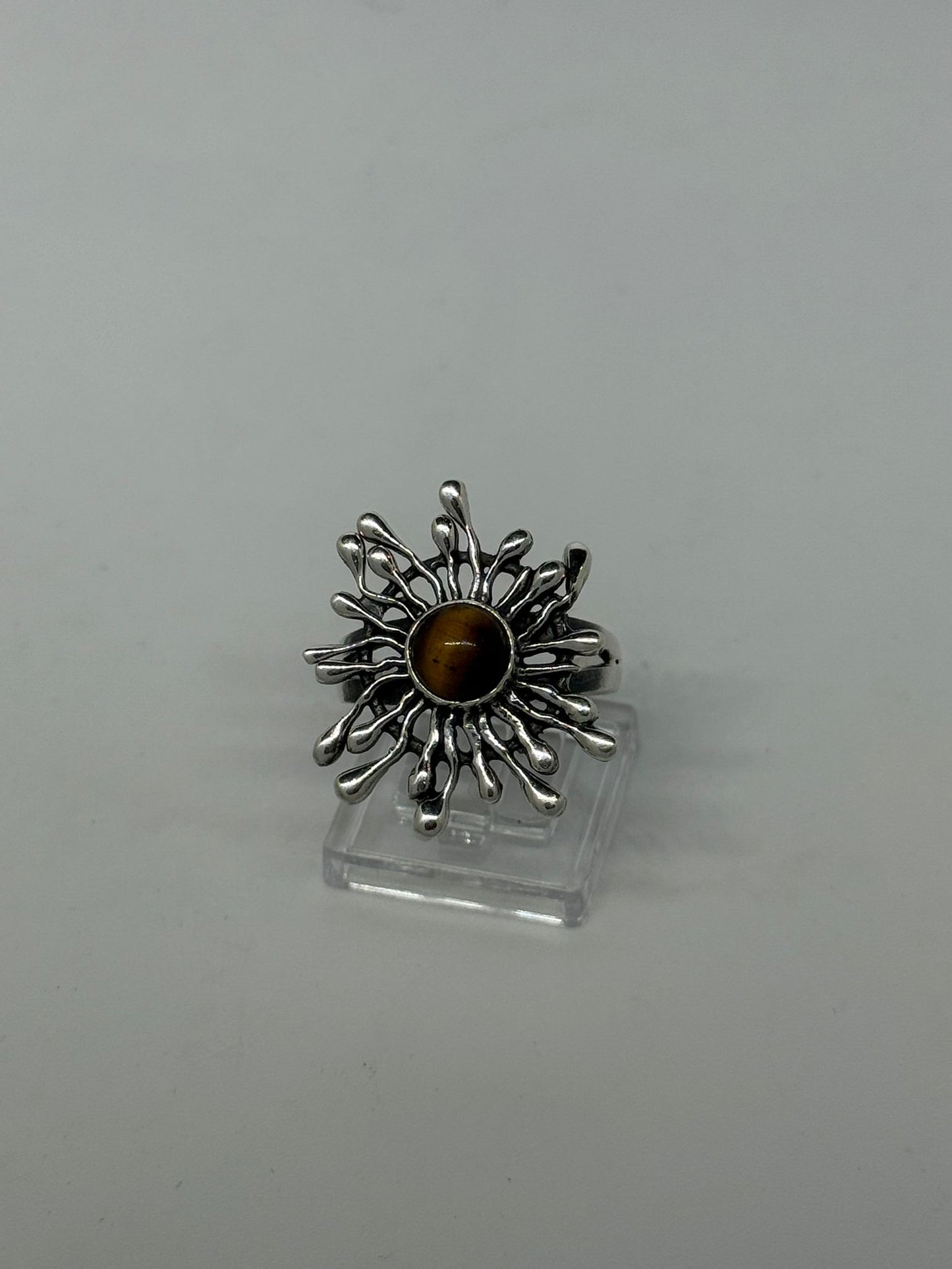 Anello in argento 925 occhio di tigre