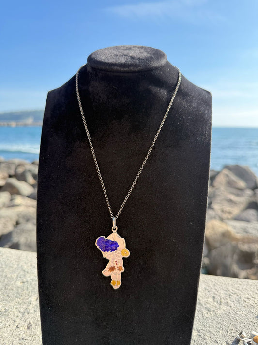 Collana in argento 925 bimba