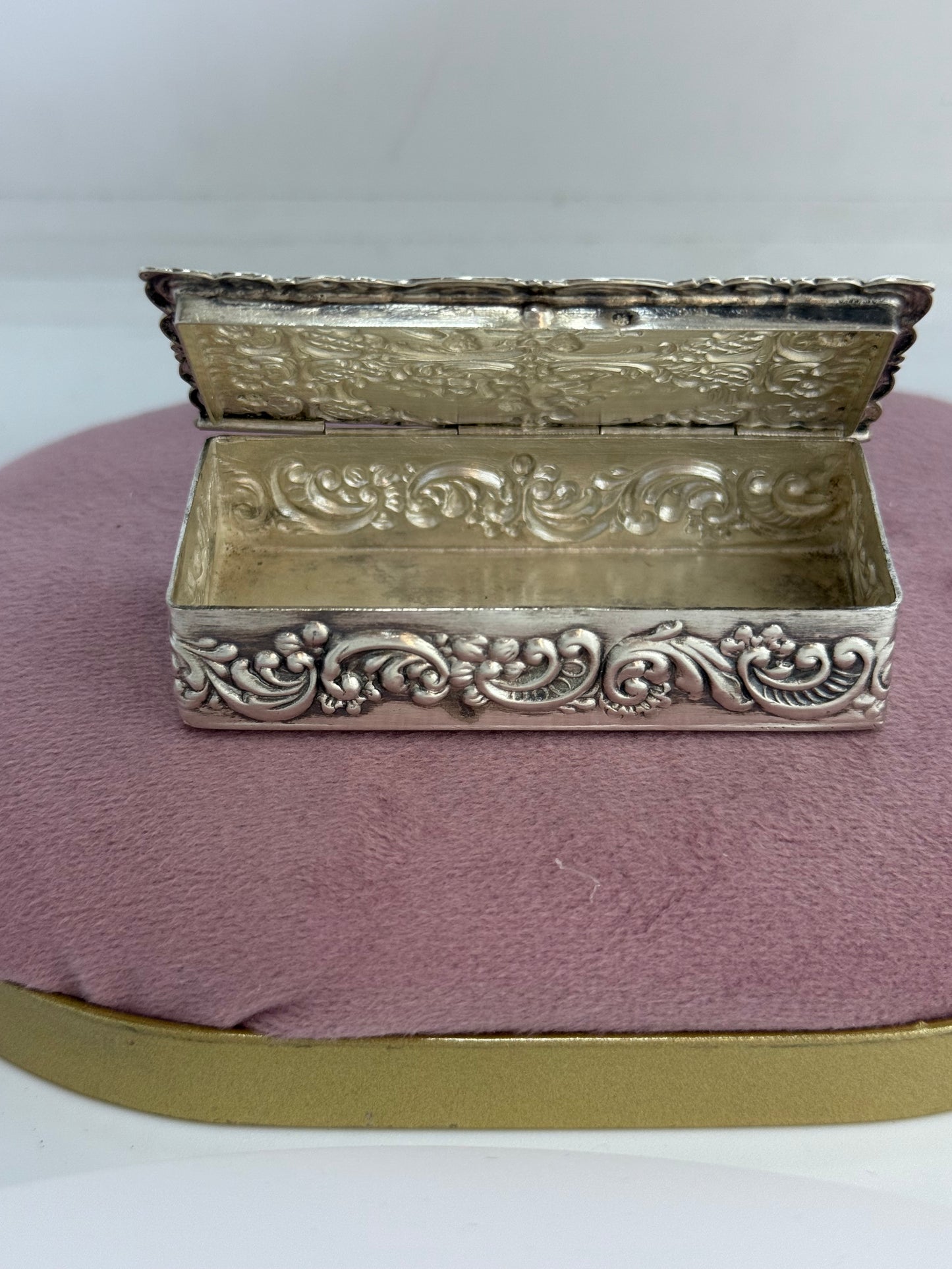 Scatolina angeli in argento 925