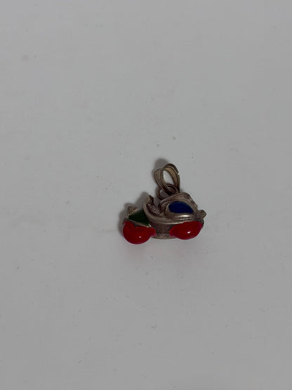 Collana in Argento 925 Vespa Bombata Smaltata – Icona Italiana