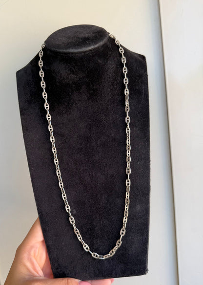 Collana in Argento 925 Maglia Marinaia — 70 cm